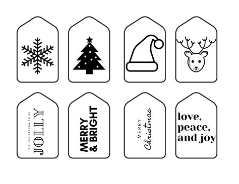 printable christmas gift tags simple wrapping ideas paisley