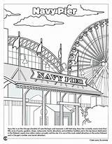 Coloring Navy Pages Chicago Book Pier Getcolorings City Printable sketch template