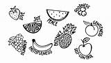 Fruit Printable Spirit Pages Coloring Cutouts Outs Shapes Template Cut Fruits Print Printablee Templates Pattern sketch template