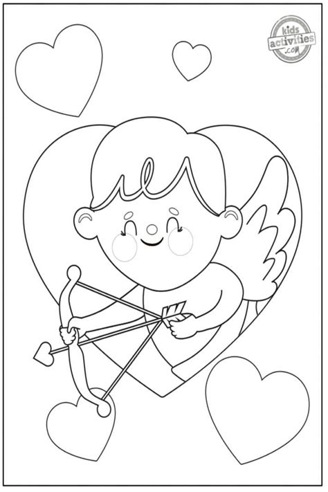 st valentine coloring pages