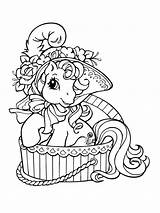 Coloring Little Pony Pages G3 Poney Horse Adult Rainbow Over Petit Mlp Coloriage Printable Book Cartoon Cute Miss Sortant Bain sketch template
