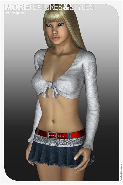 more textures and styles for sex appeal 2 3d figure assets motif
