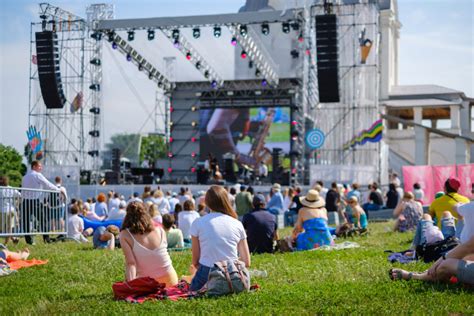 england outdoor venue hosts socially distant concert festival commercial integrator