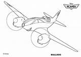 Planes Coloring Pages Disney Bulldog Movie Ripslinger Colouring Printable Chupacabra Skipper Getcolorings Kids Colorings Colori Getdrawings Supercoloring Color Print Categories sketch template