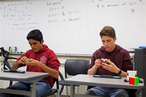 cubing competition  students  test skills  epitaph