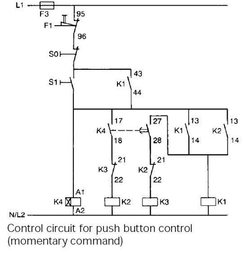 electrics  software typical circuit diagram  star delta starter