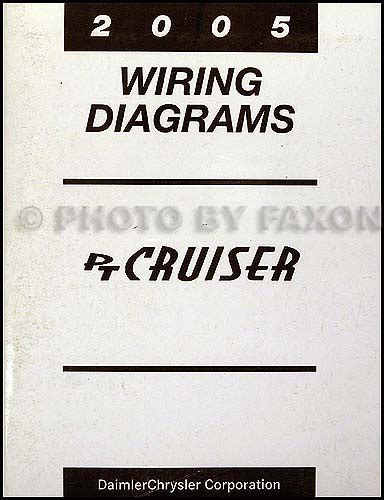 chrysler pt cruiser wiring diagram manual original