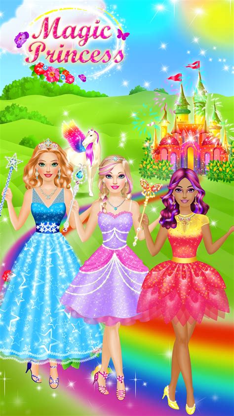 magic princess salon spa makeup  dress  jogos de meninas amazon