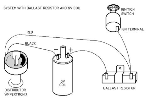 wire  ballast  ignitor bypassing ballast resistor installing pertronix ignition