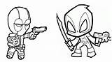 Deadpool Coloring Pages Drawing Cartoon Baby Head Bobble Vs Chibi Toon Logo Draw Vector Kids Getdrawings Drawings Sports Getcolorings Paintingvalley sketch template