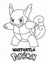 Wartortle Pokemon sketch template