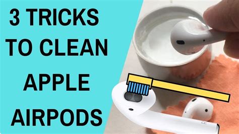 tips  clean airpods properly   ideal solutions  earwax