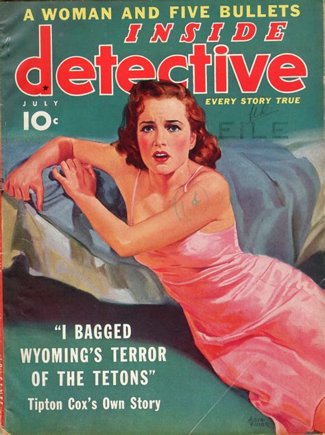 Inside Detective Pulp Covers