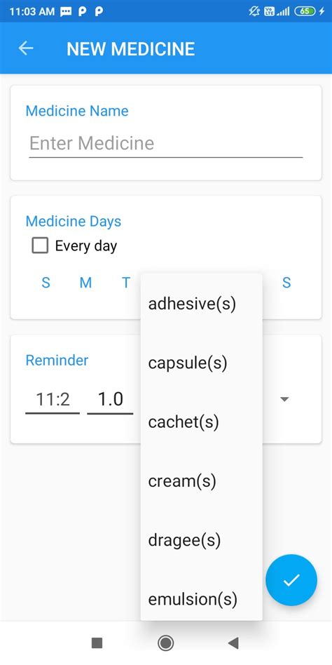 medicine reminder android app project in java with source code and