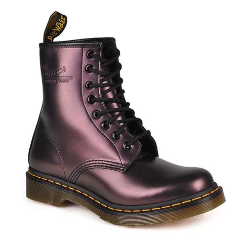 amazoncom drmartens  shimmer purple womens boots clothing