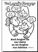 Prayer Forgiveness Forgive Pray Lords Fasting Sketch Coloringhome Annette Tyson Azcoloring sketch template