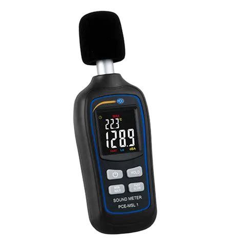 sound level meter noise level meter pce msl  pce instruments