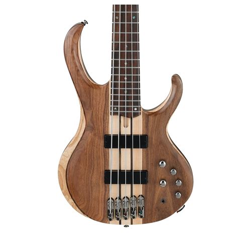 ibanez btb  string bass guitar natural  gloss  gearmusiccom