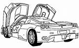Ferrari Coloring Pages Sport Cars Deluxe Car Kidsplaycolor Race Drawing Choose Board sketch template