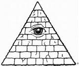 Illuminati Coloring 43kb 195px sketch template