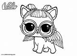 Lol Coloring Pages Pets Sugar Printable Pup Print Pet Kids Doll Bunny Surprise Dolls Color Adults Dog Animals Christmas Template sketch template