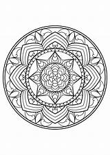 Mandala Coloring Pages Mandalas Adults Book Kids Color Flower Patterns Printable Cute Books Adult Print Justcolor Adultes Pour Choose Board sketch template