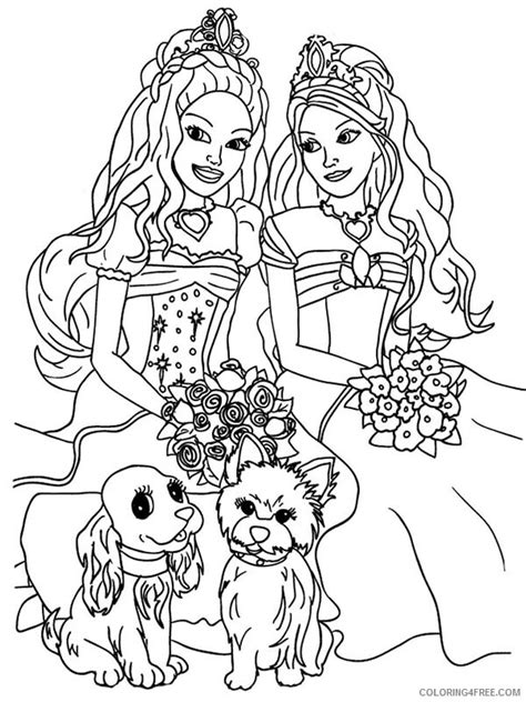 barbie coloring pages  print