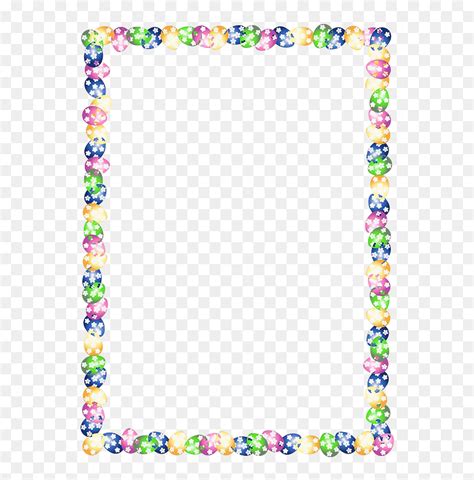 printable easter borders easter page borders  clip art