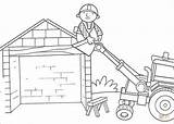 Bob Coloring Roof Builder Pages Helps Scoop Go Printable Building Lofty Kids Supercoloring Puzzle русский sketch template