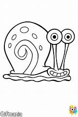 Coloring Pages Gary Snail Getcolorings sketch template