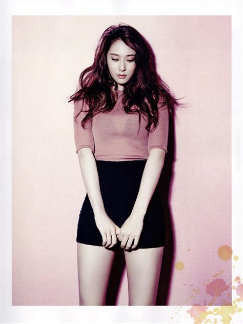 [photoshoot] krystal being flawless in marie claire