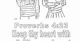 Proverbs Coloring Sheets Template Pages sketch template