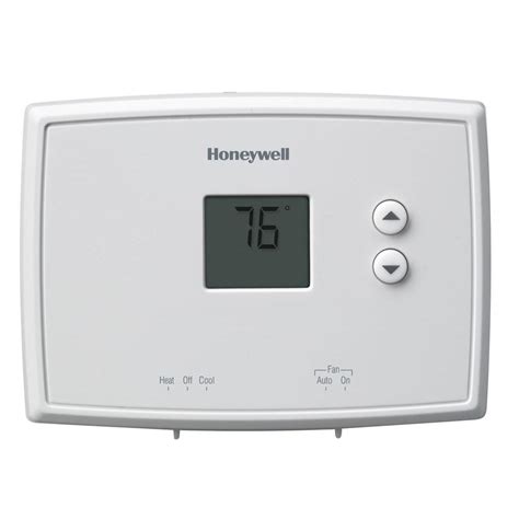 manual honeywell thermostat
