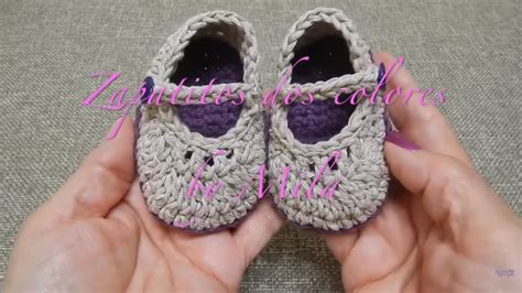 zapatitos de ganchillo de bebe imagui