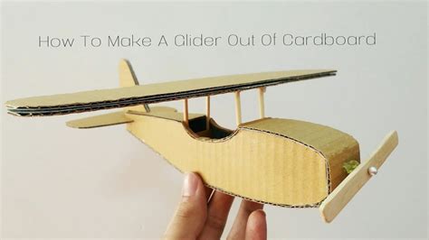 glider   cardboard youtube