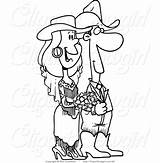 Country Western Coloring Pages Wedding Cowboy Drawing Cartoon Line Getdrawings Getcolorings Colo Color sketch template