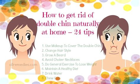 How To Get Rid Of Double Chin Naturally At Home 24 Tips
