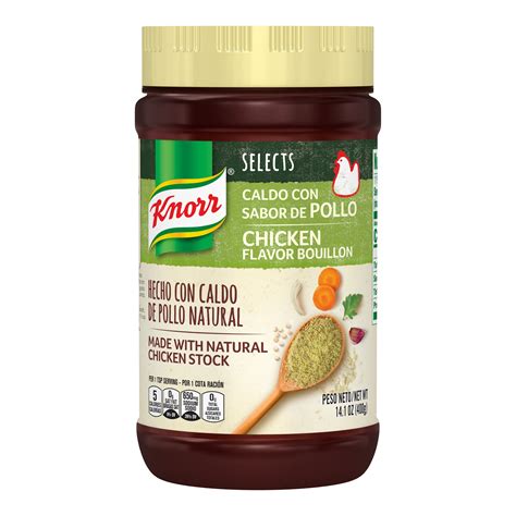 knorr selects granulated chicken flavor bouillon  oz walmartcom walmartcom