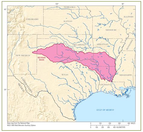 red river basin  geological survey