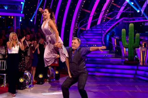 strictly come dancing s ed balls reveals why he grabbed partner by