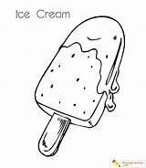 Playinglearning Popsicle Getcolorings Sundaes sketch template