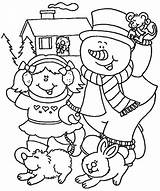 Winter Coloring Pages Kindergarten Sheets Preschool Clipart Color Library Printable Clip Getcolorings Popular sketch template