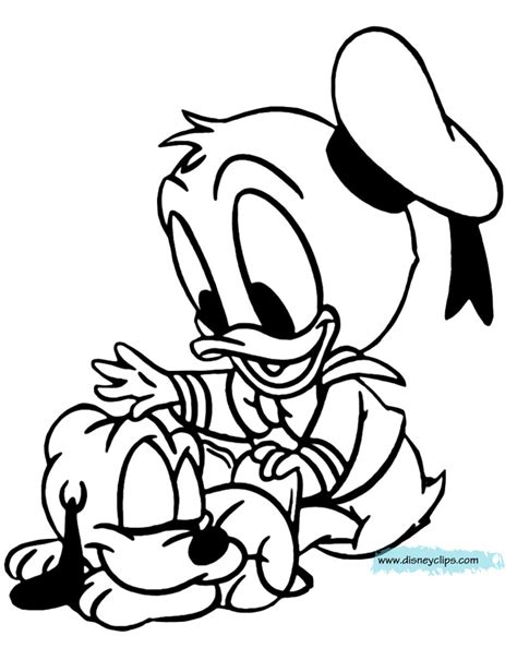 baby pluto coloring coloring pages