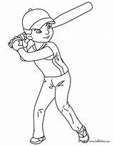 Baseball Coloring Pages Batter Printable Colouring Kid Color Worksheets Hellokids Print Online Kids Sport sketch template