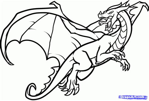 easy cartoon drawings  dragons clip art library