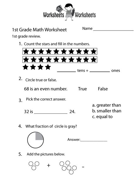 grade math worksheets printable  calendar template site