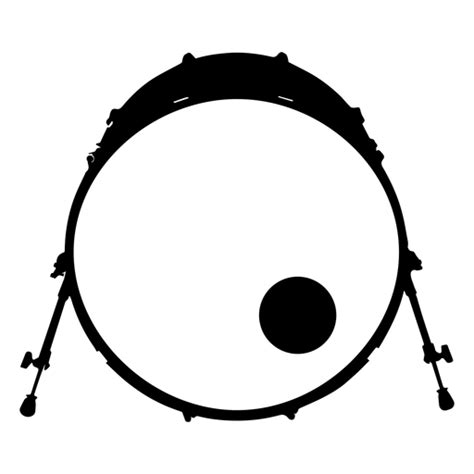 Bass Drums Musical Instruments Silhouette Musical Instruments Png