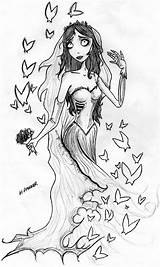 Bride Corpse Coloring Pages Colouring Print Deviantart Popular Drawings Search Searches Recent Deviant sketch template