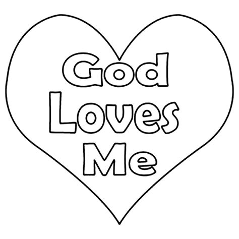 god loves  coloring pages  printable coloring pages  kids