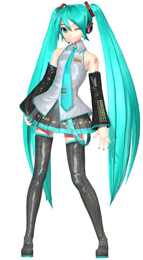 [mmd] project diva colorful tone default miku by roki p on
